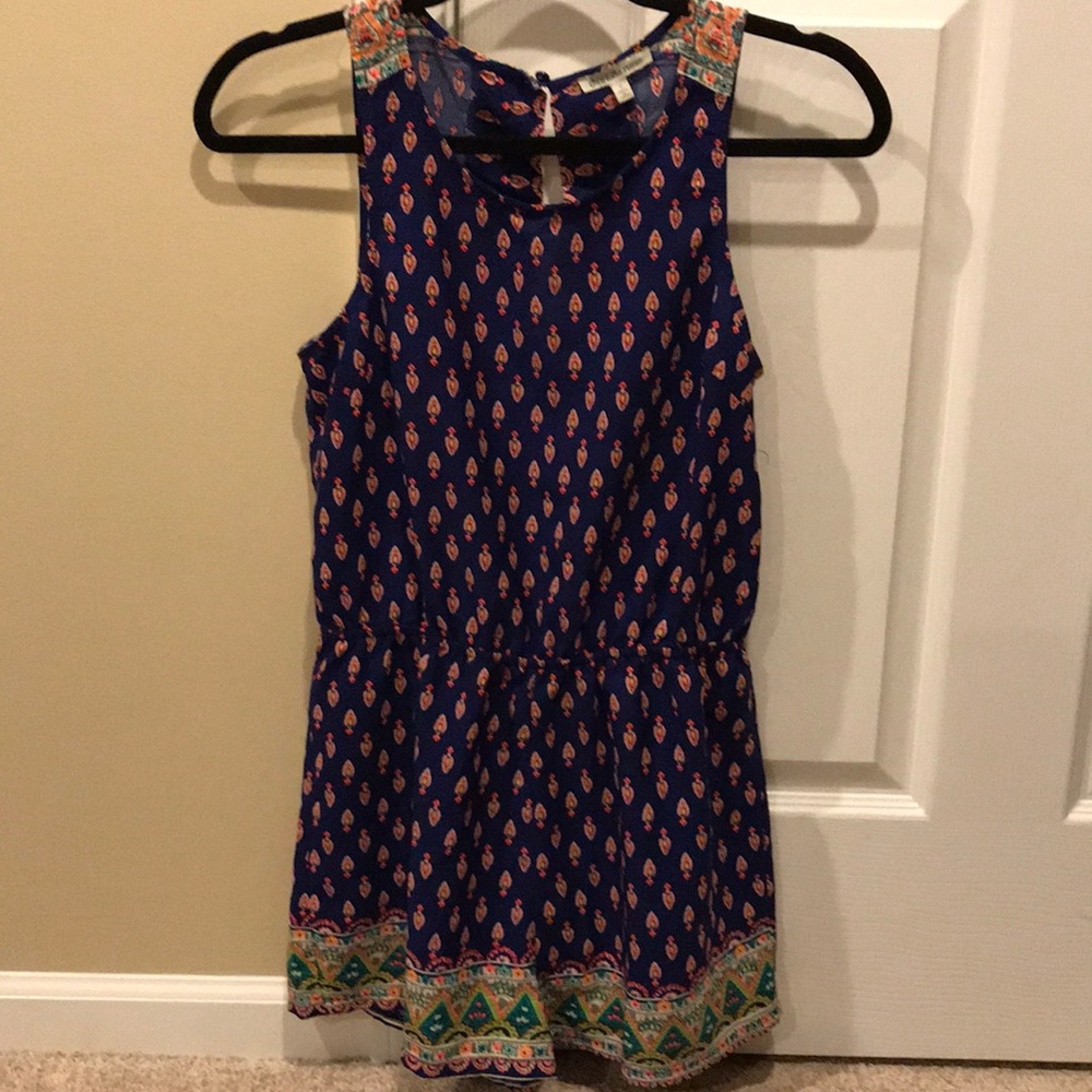 Charlotte Russe Printed Romper